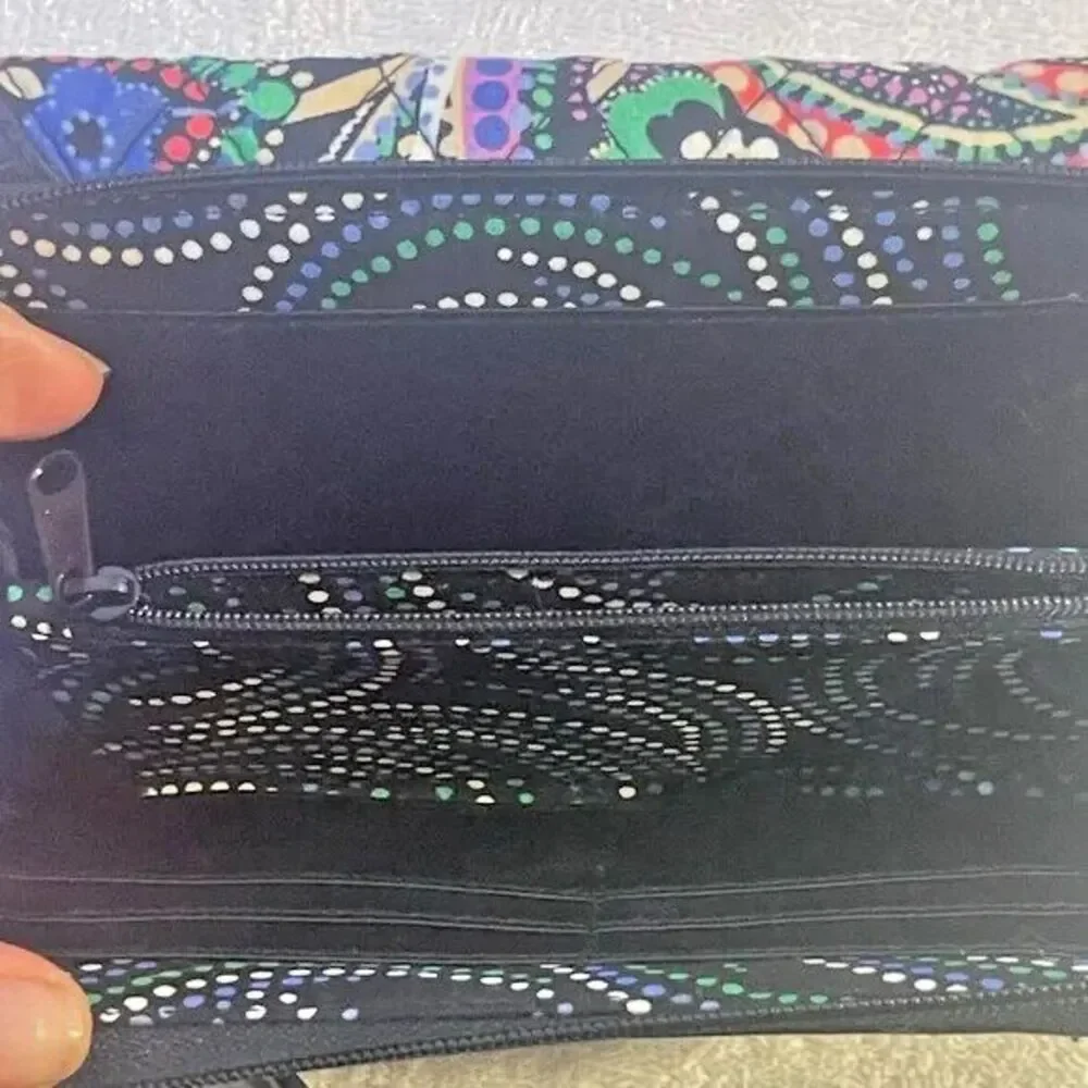 Vera Bradley, Kiev Paisley, wristlet wallet NWOT 7.5 X 5 - Picture 5 of 8